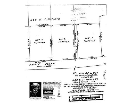 Real Estate for Sale, ListingId:14916475, location: Lot 2 Jesse Road Dudley 01571