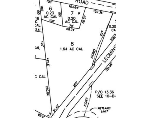 Land for Sale, ListingId:15152652, location: 49 Leominster Road Shirley 01464