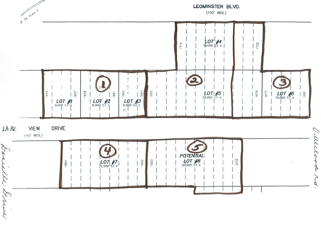 Real Estate for Sale, ListingId:18328499, location: Lots 1-8 Lakeview Drive Leominster 01453
