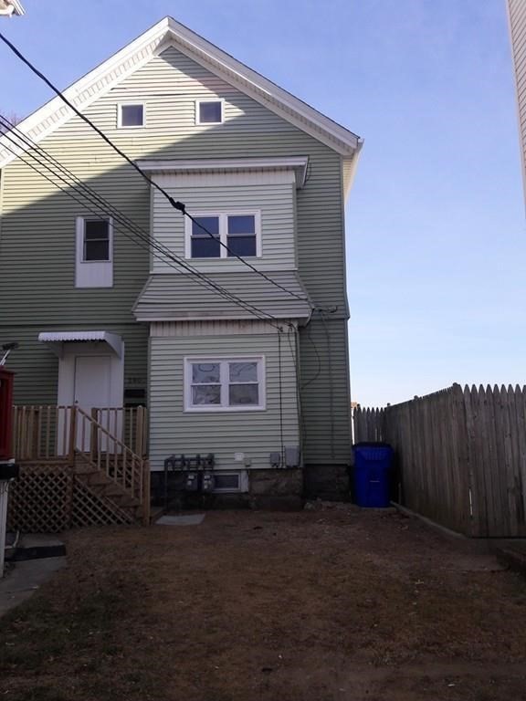 Well maintained 2 family home located in the heart of the city close to everything Fall River has to offer. The home is set back off the road and offers 2 off street parking spaces. Both units were recently updated and painted. All of the flooring is new vinyl. The 2nd and 3rd floor are one big town house style unit with 4 bedrooms and 2 full baths. The total rental income is currently $2700 per month. FHA financing is an option. Photos were taken before the units were rented. Both units are currently occupied.(First Showing will be Friday the 12th from 12 noon - 1pm and Saturday the 13th from 1pm - 2pm.