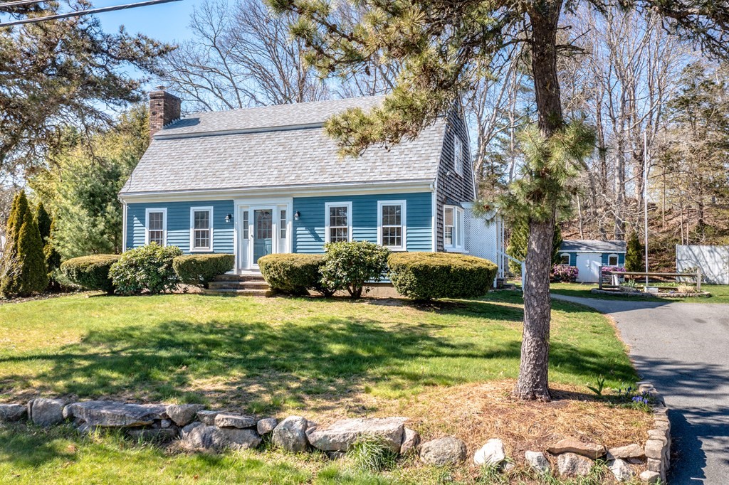 With 3 bedrooms, 2 full baths, 1638 sq ft of living space and a nice yard with a private back deck, 26 Driscoll Lane has been affordably-priced so its next homeowner can add their own value. Situated on a charming street and just a 10-minute walk to Mattapoisett’s picturesque village, this gambrel style home features a 1st floor living room with fireplace, eat-in kitchen, and a 1st floor bedroom with an adjacent full bath. The 2nd floor has two large bedrooms with another adjacent full bath. This home also has a full basement. If you’re in search of a great location in Mattapoisett and are looking for a home that you can update and make your own, this property has much to offer. There are no kitchen appliances. All showings to begin at Open House on Sunday, April 24 from 1:00-3:00. Please submit offers by Tuesday, April 26 at Noon.