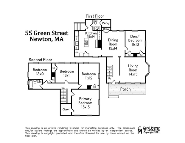 55 Green Street Newton MA 02458
