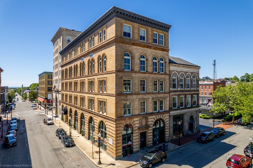 The iconic former Standard-Times Building, a five story landmark edifice in the heart of New Bedford's Downtown, neighboring City Hall and the Public Library is available for purchase. This property exemplifies the current renaissance and revival of New Bedford overall, and particularly, its Downtown, and was completely renovated in 2014 to the highest standards as restaurant and office space. Its current design allows for both small office and large scale communal spaces resulting in great flexability in its reuse. New Bedford is one of the Commonwealth's "hottest cities", continuing to be the Nation's #1 fishing port for over 21 years, and now the epi-center for the northeast off-shore wind industry. Its seaside location allows access to some of the greatest boating waters on the East Coast, combinned with ferry service to the Islands and Boston commuter rail arrving in 2023. This is the time to make your investment in New Bedofrd, and 555 Pleasant St. is the ideal property.
