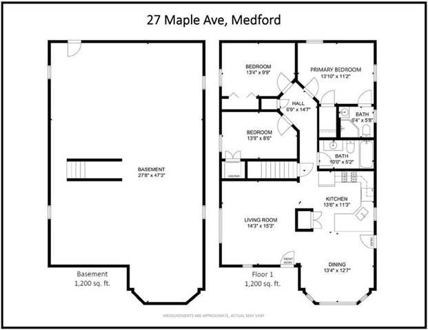 27 Maple Avenue Medford MA 02155