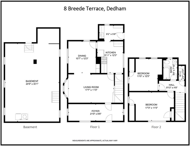 8 Breede Terrace Dedham MA 02026