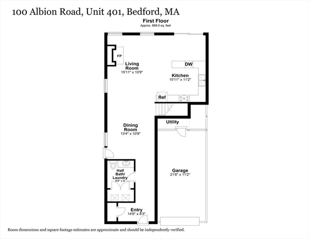 100 Albion Road Bedford MA 01730