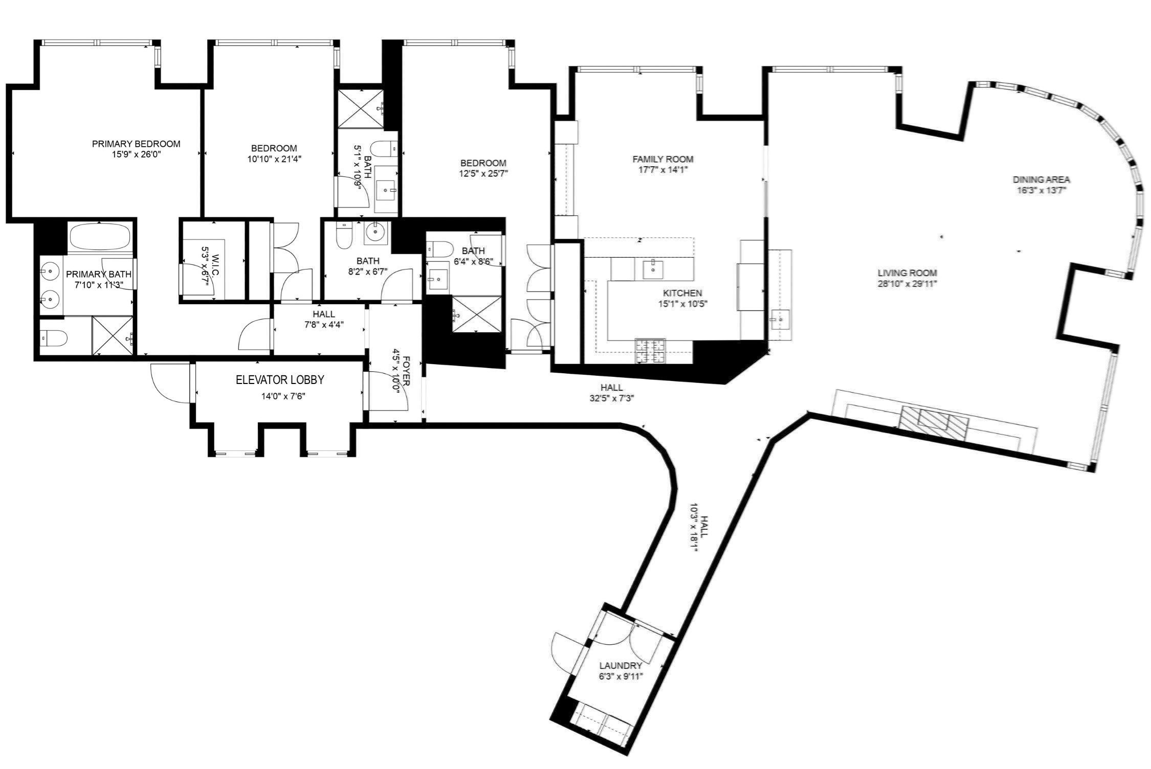 1 Dalton Street Unit 3801, Back Bay, Boston, MA 02115