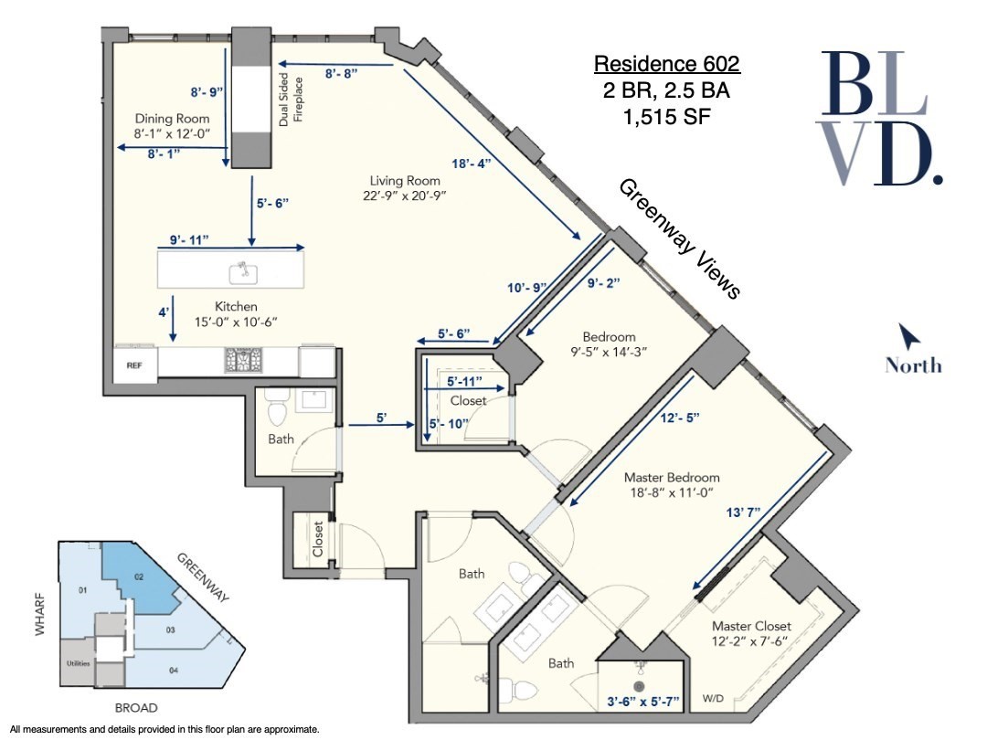 110 Broad St Unit 602, Downtown, Boston, MA 02110