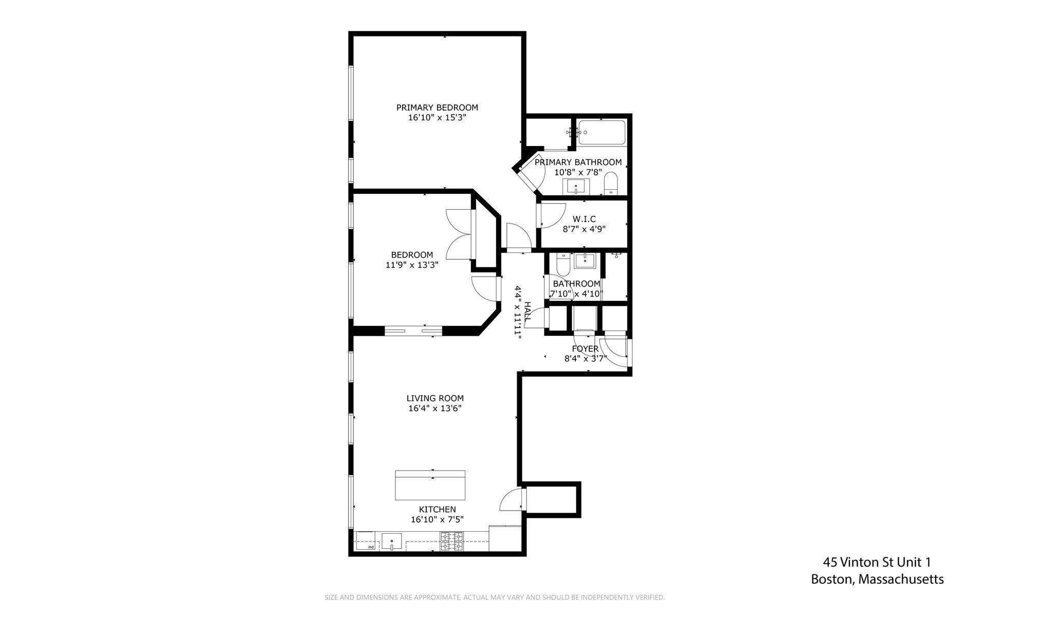 45 Vinton St Unit 1, South Boston, Boston, MA 02127