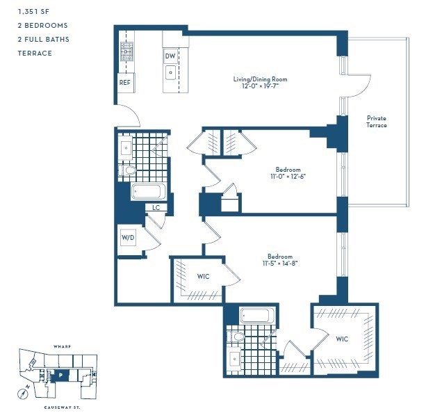 100 Lovejoy Wharf Unit 3 P, West End, Boston, MA 02114 - Image 2