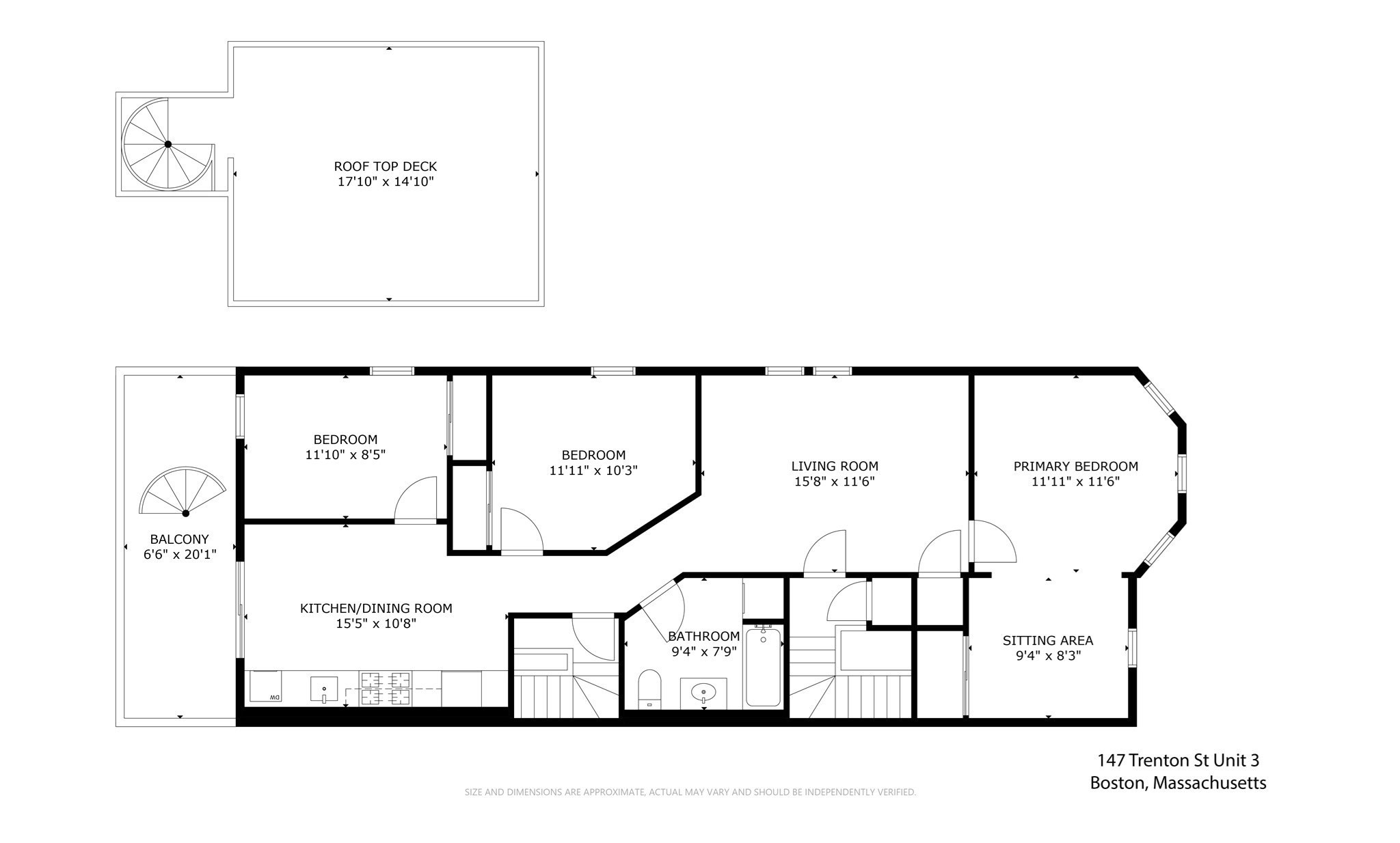 147 Trenton Unit 3, East Boston, Boston, MA 02128