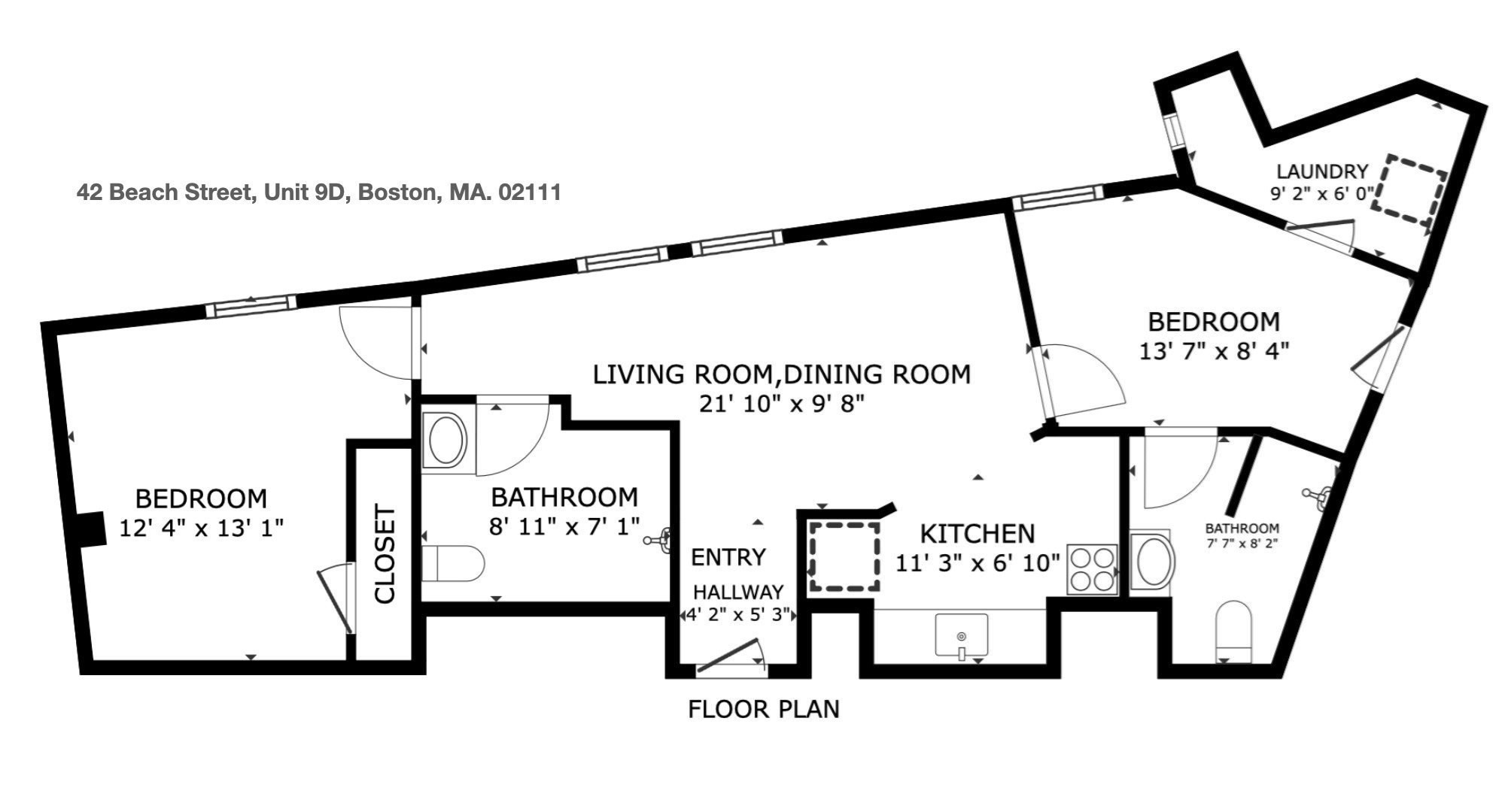 42 Beach Street Unit 9D, Chinatown, Boston, MA 02111 - Image 27