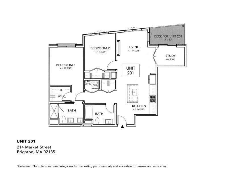 212 Market Street Unit 201, Brighton, Boston, MA 02135 - Image 15