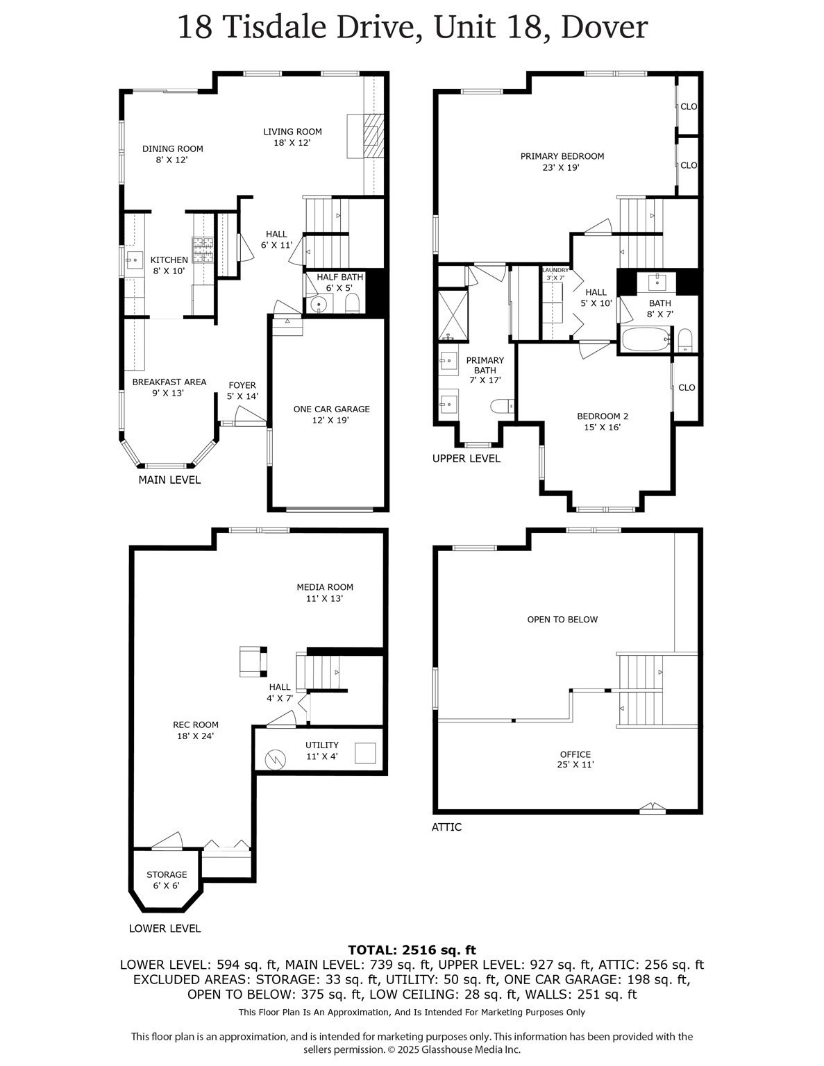 18 Tisdale Dr Unit 18, Dover, MA 02030