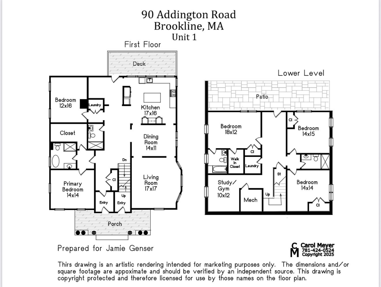 90 Addington Unit 1, Brookline, MA 02445 - Image 21