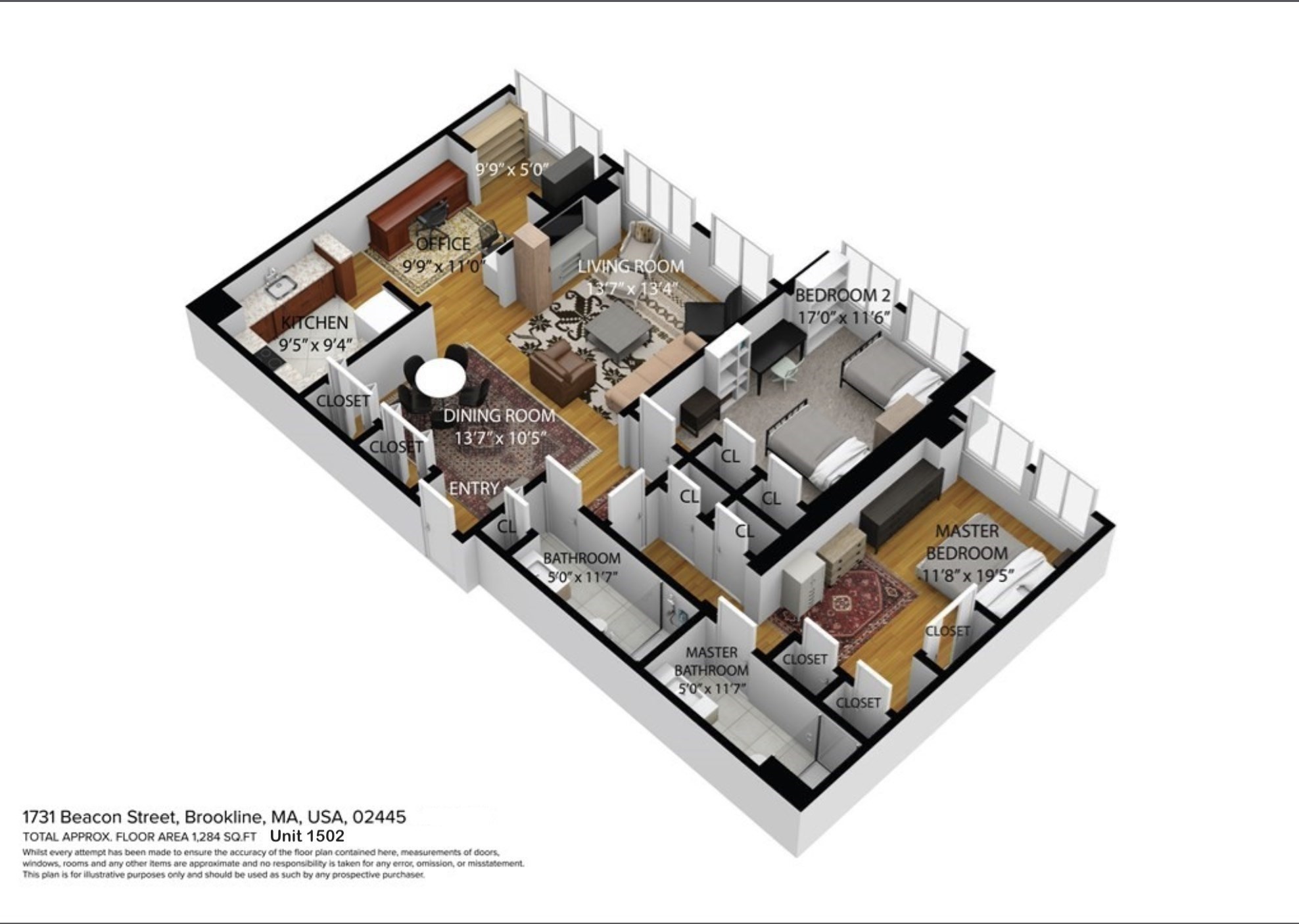 1731 Beacon St Unit 1502, Brookline, MA 02445 - Image 26