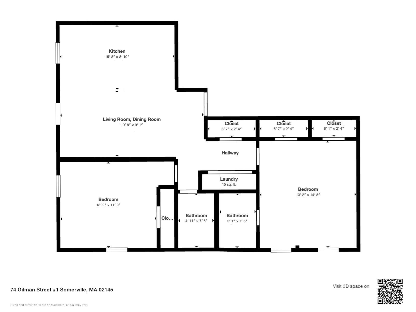 74 Gilman St Unit 1, Somerville, MA 02145 - Image 3