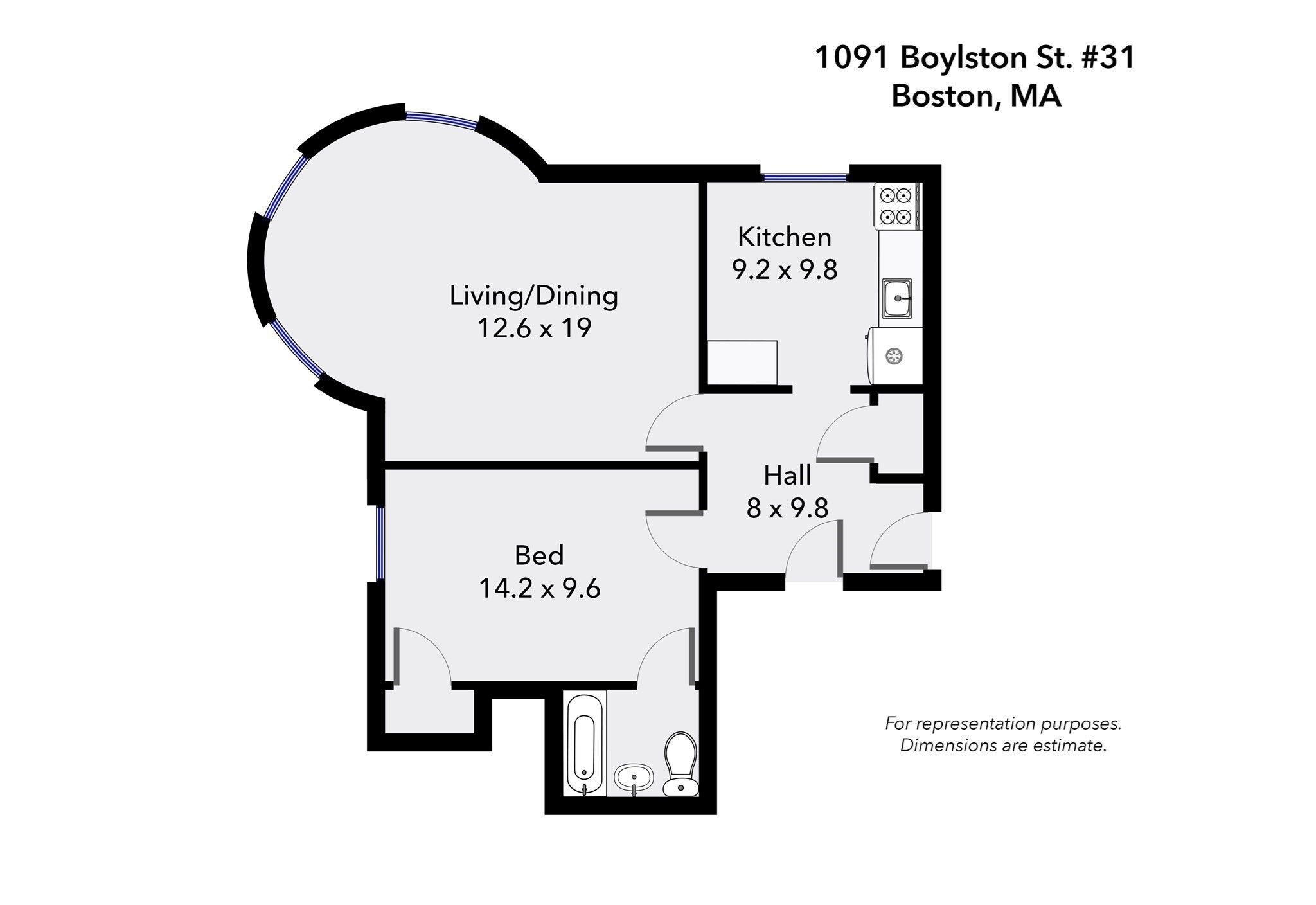 1091 Boylston St Unit 31, Fenway, Boston, MA 02215 - Image 14