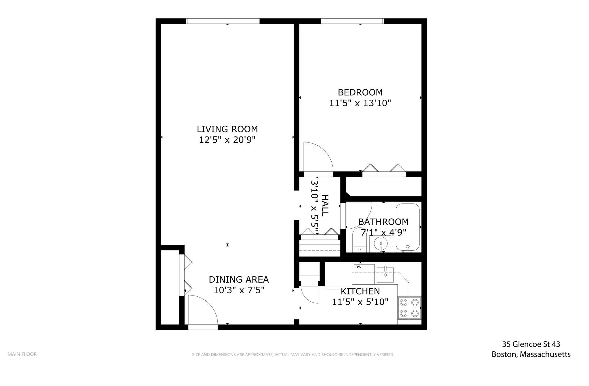 35 Glencoe Street Unit 43, Brighton, Boston, MA 02134 - Image 27