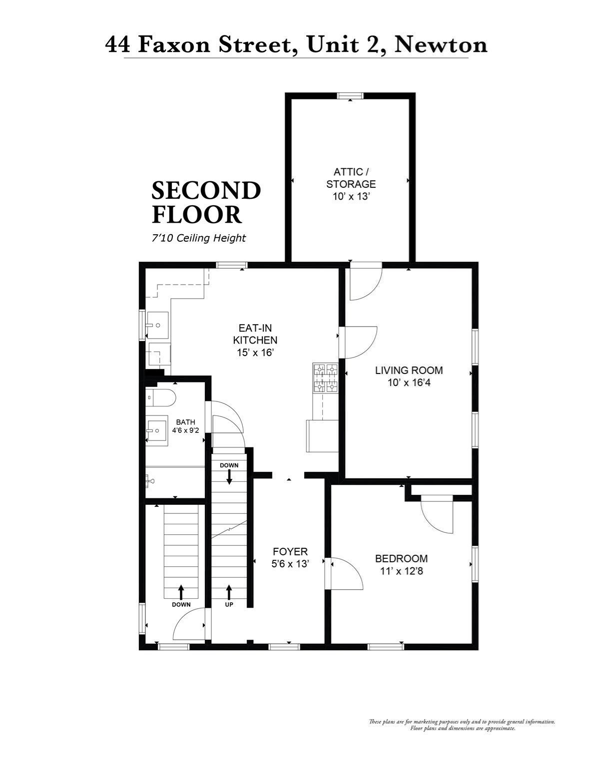 44 Faxon Street Unit 2, Newton, MA 02458 - Image 38