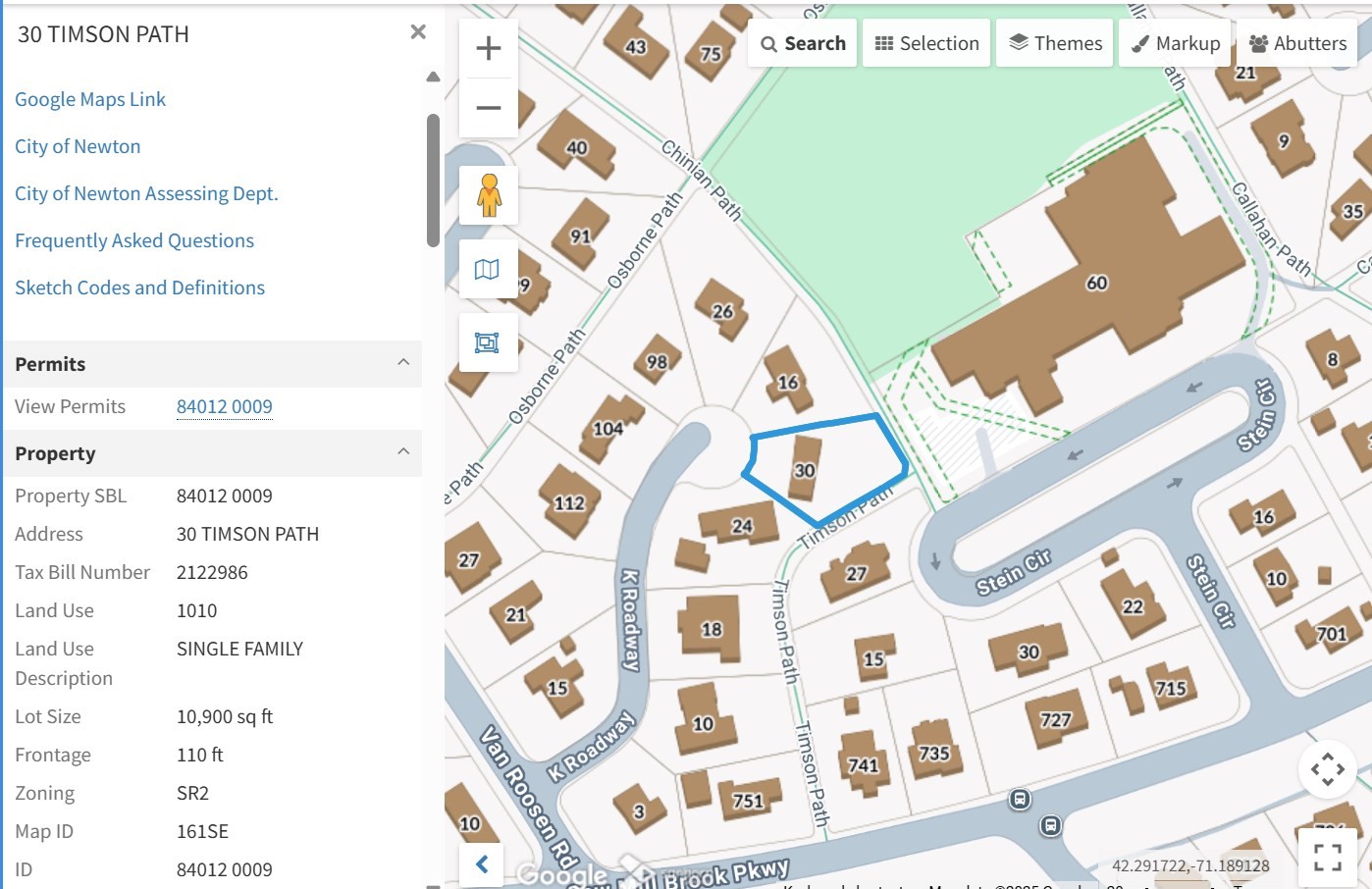 30 K Roadway, Newton, MA 02459