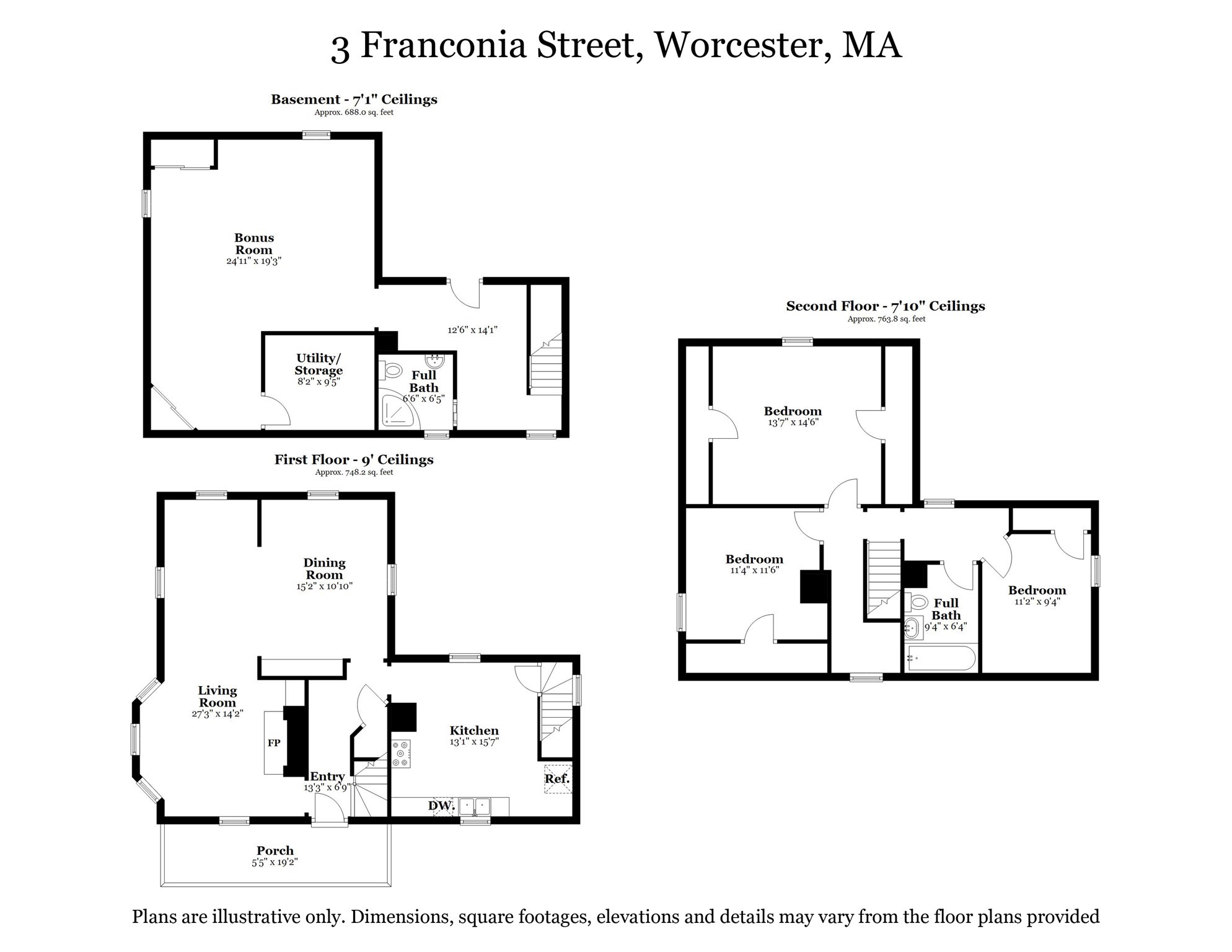 3 Franconia St, Worcester, MA 01602 - Image 33