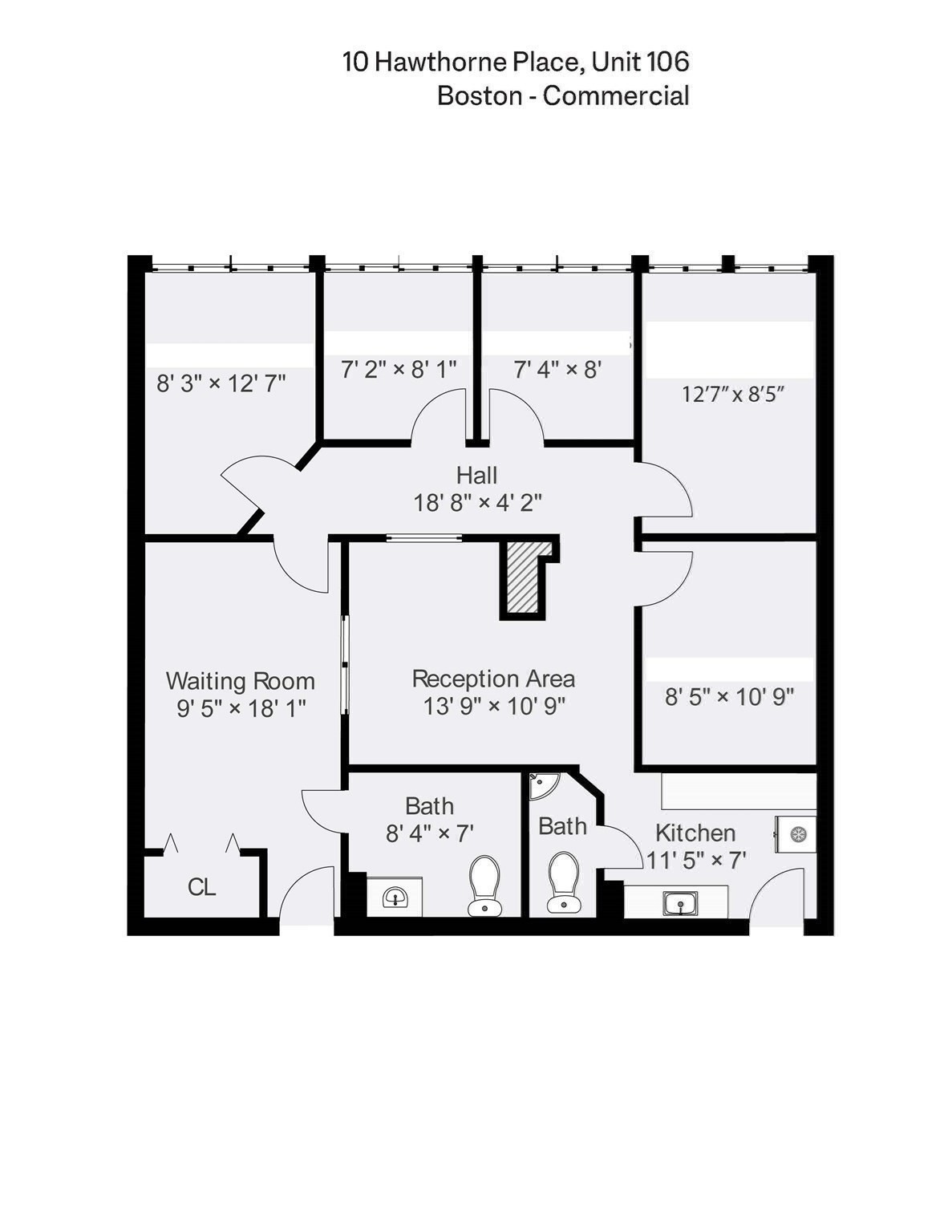 10 Hawthorne Place Unit 106, West End, Boston, MA 02114 - Image 30