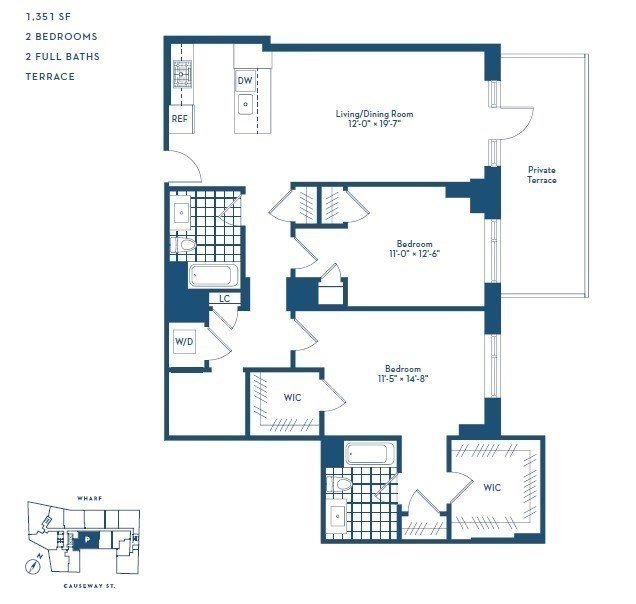 100 Lovejoy Wharf Unit 3P, West End, Boston, MA 02114 - Image 2