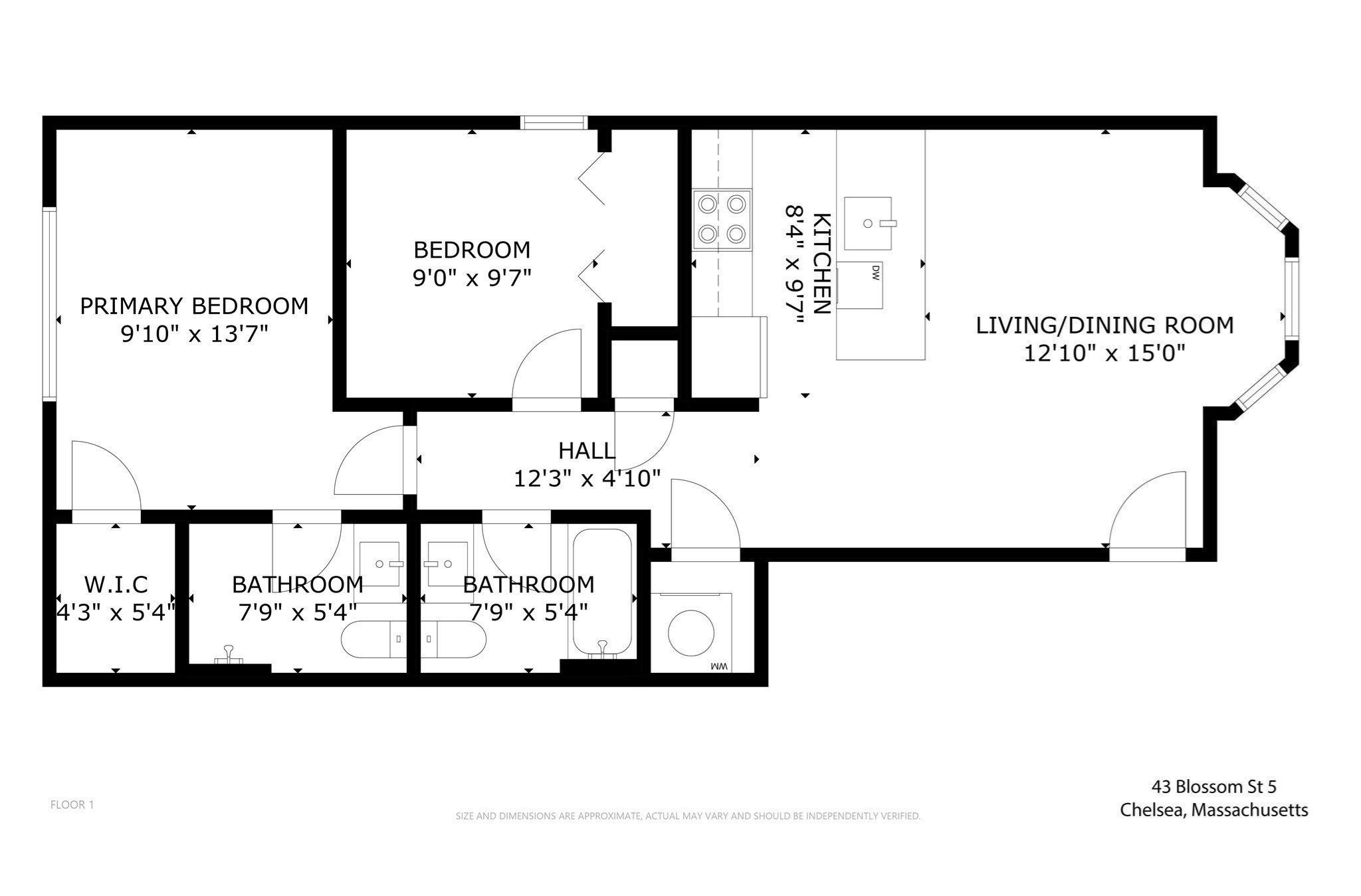 43 Blossom St Unit 1, Chelsea, MA 02150 - Image 13