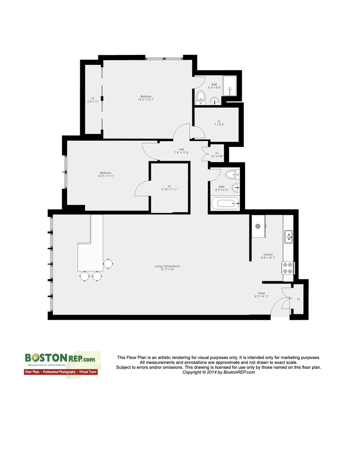 8 Whittier Place Unit 17E, West End, Boston, MA 02114 - Image 20