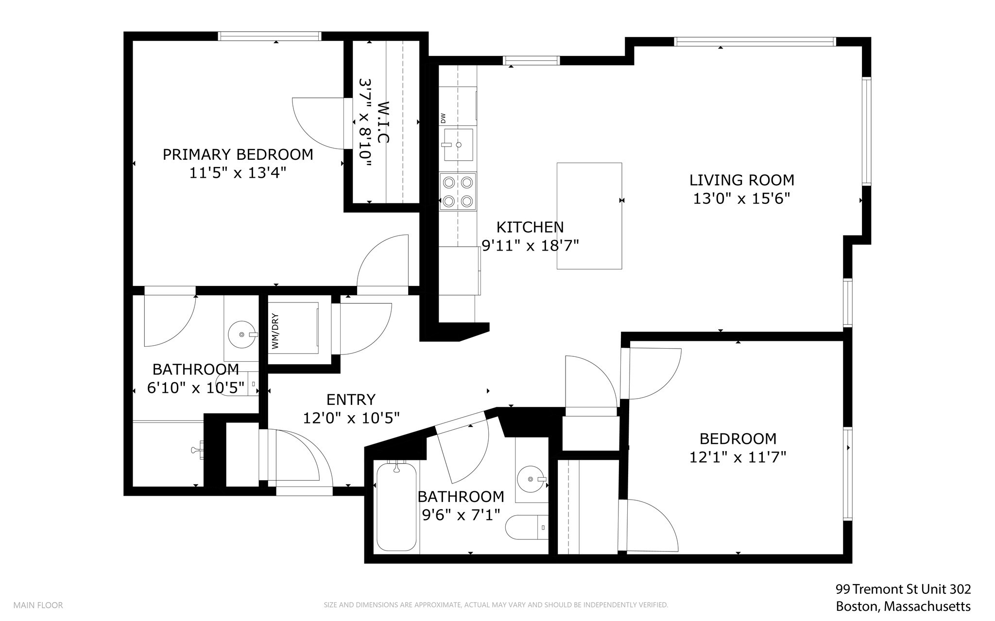 99 Tremont Street Unit 302, Brighton, Boston, MA 02135 - Image 23