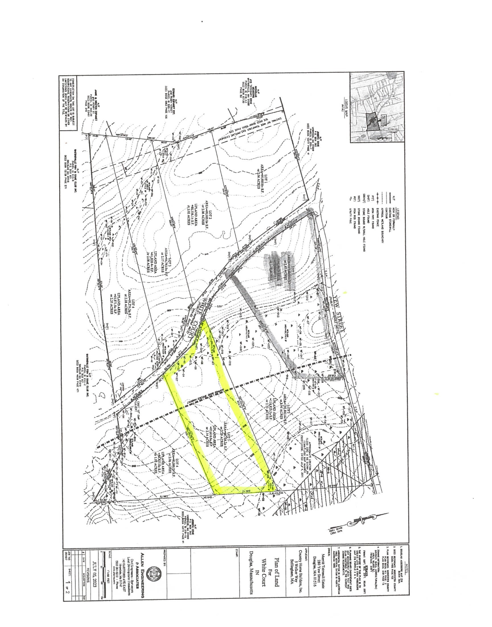 0 White Ct (lot 3 - Left Side), Douglas, MA 01516
