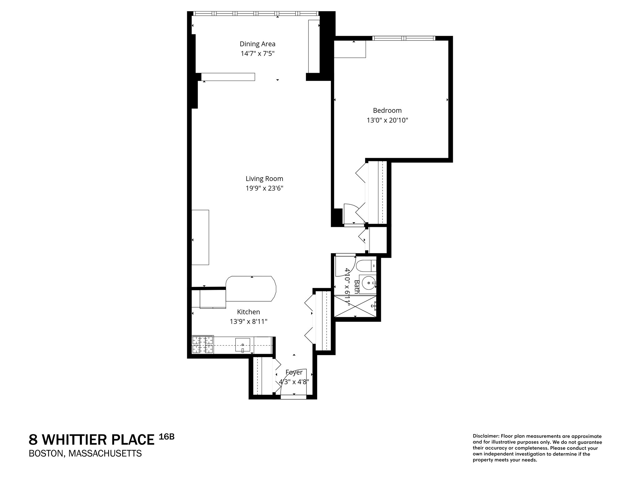 8 Whittier Pl Unit 16B, West End, Boston, MA 02114 - Image 7