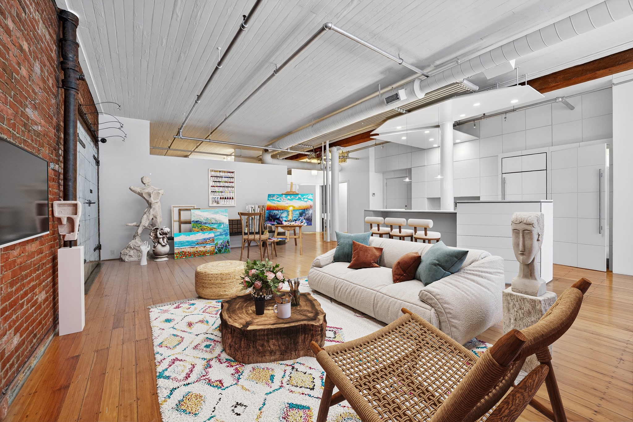 107 South Street Unit 2A, Leather District, Boston, MA 02111