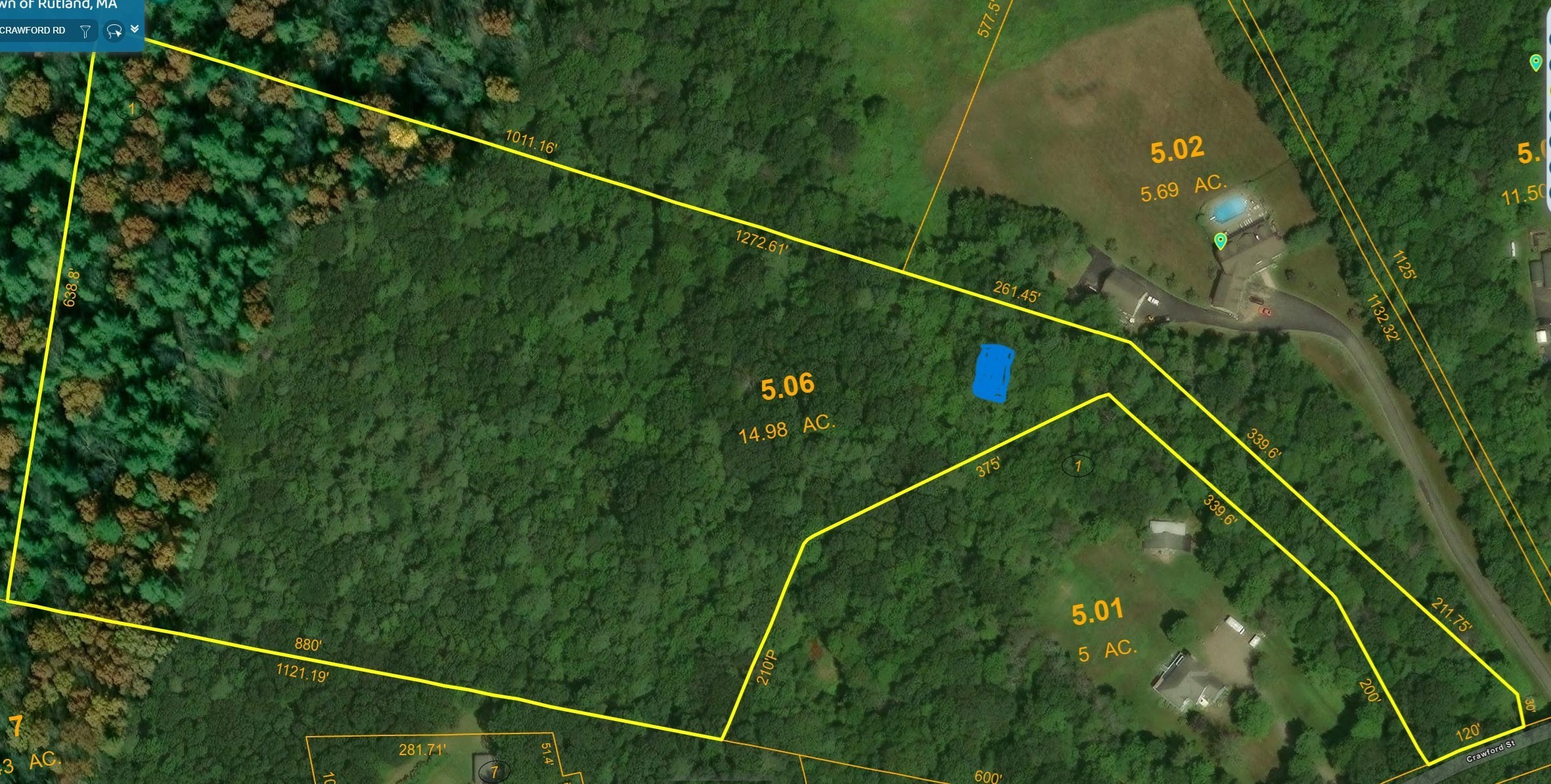 0 Crawford Road, Rutland, MA 01543