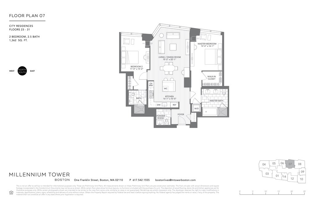 1 Franklin St Unit 3107, Downtown, Boston, MA 02110 - Image 27