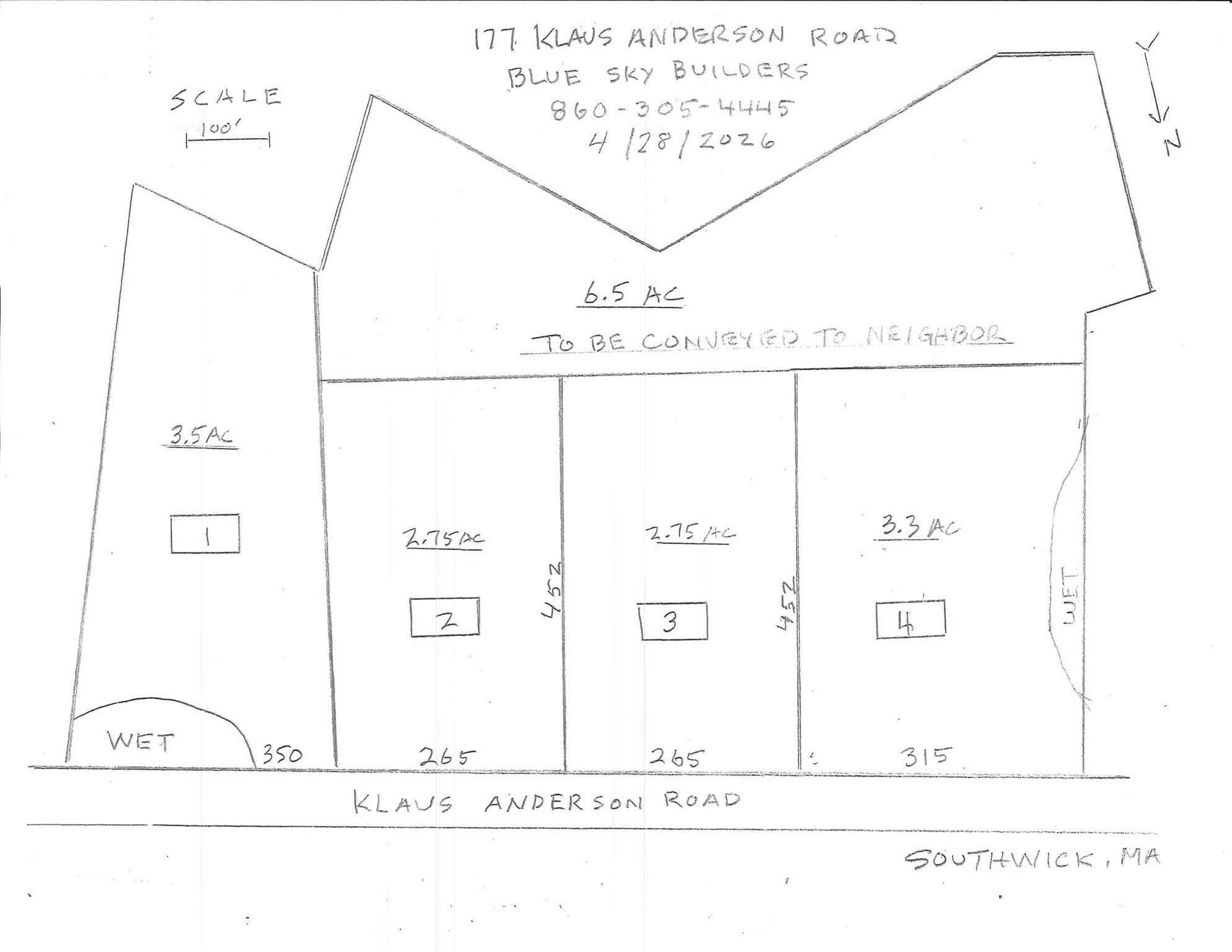 197 Klaus Anderson Road, Southwick, MA 01077