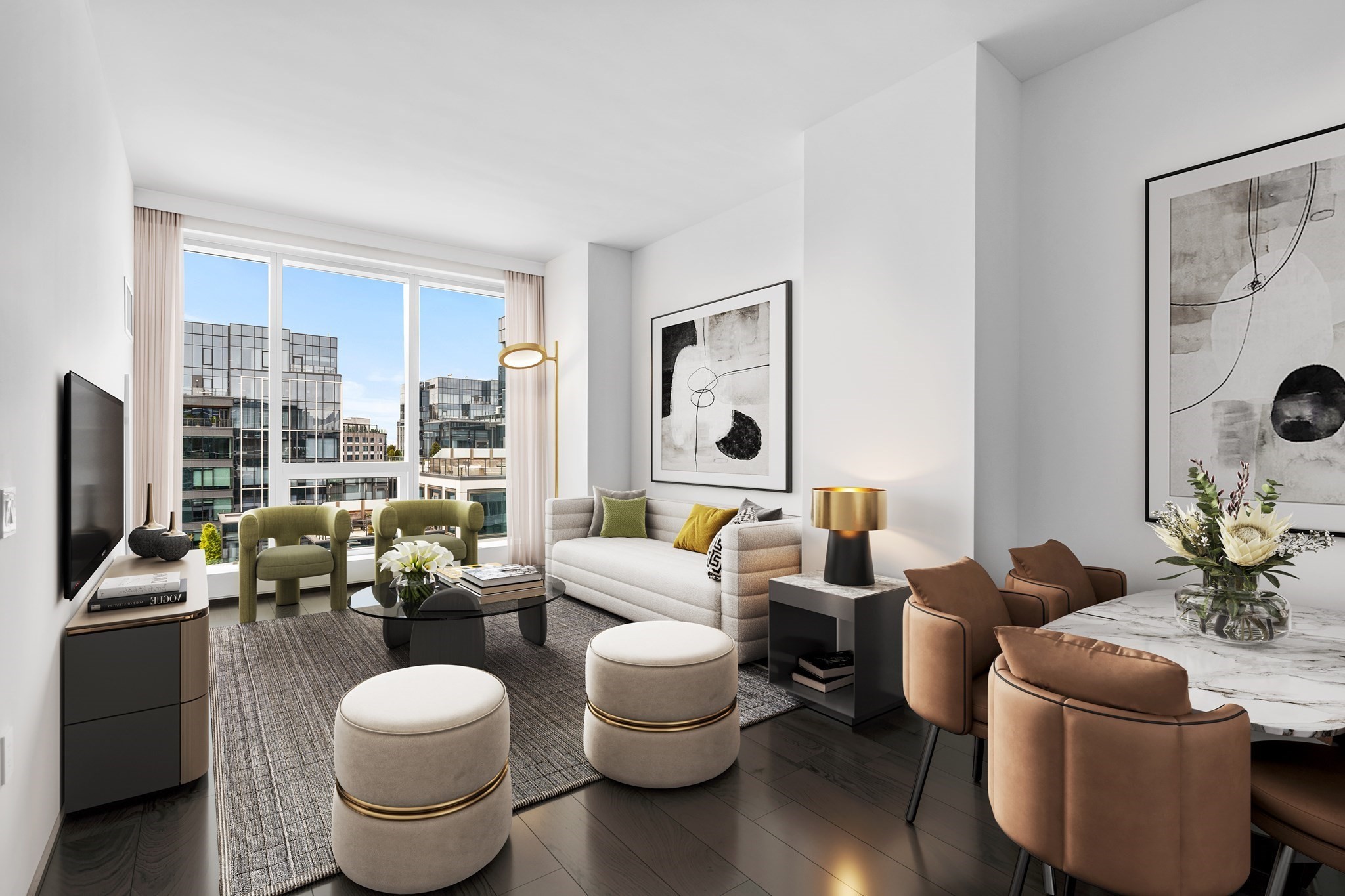 150 Seaport Blvd Unit 19G, Seaport, Boston, MA 02210