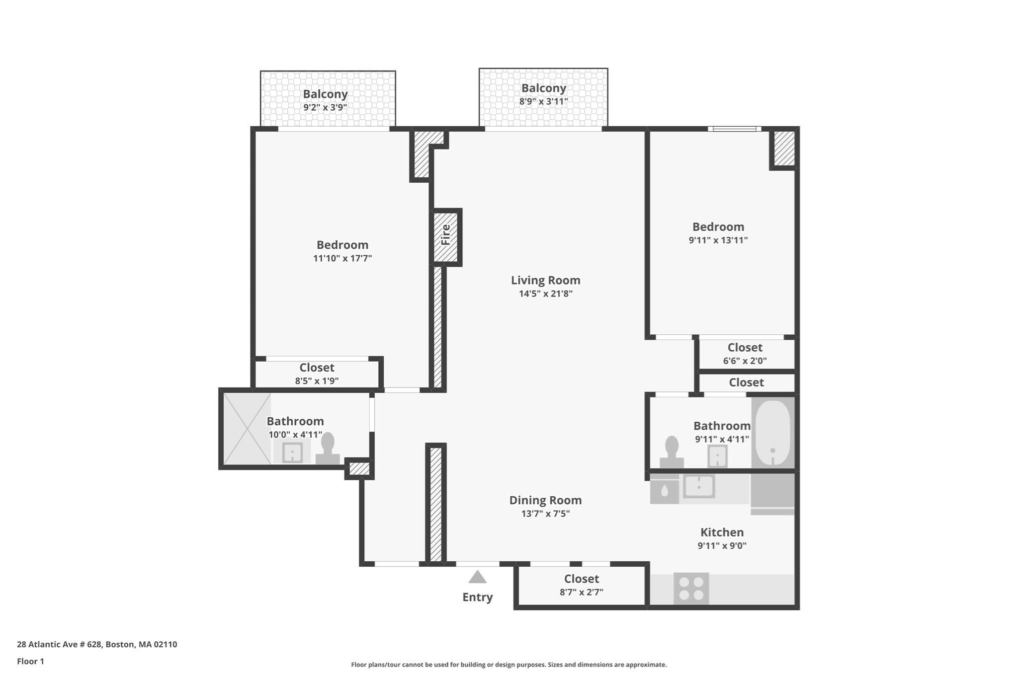 28 Atlantic Ave Unit 628, North End, Boston, MA 02110 - Image 42