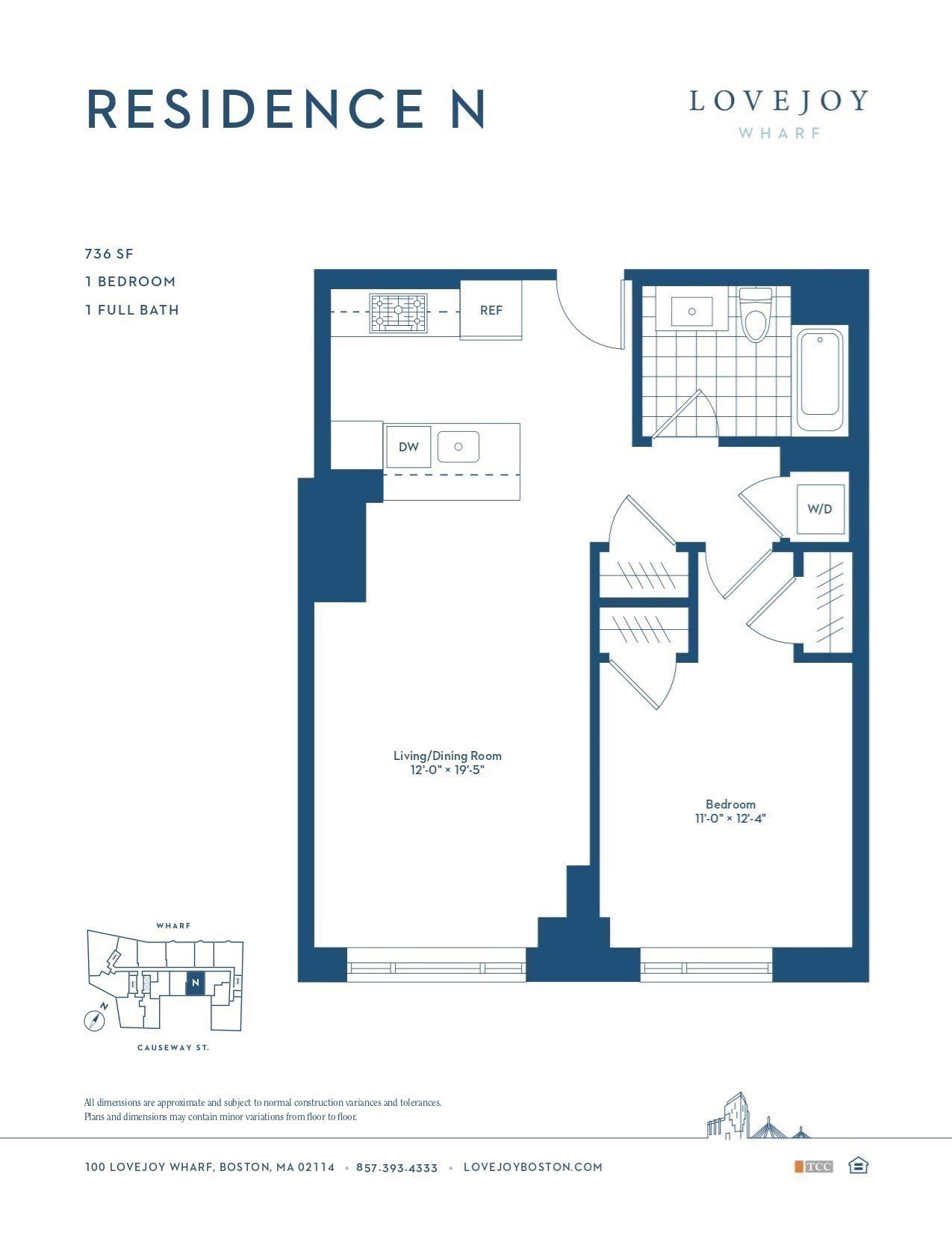 100 Lovejoy Wharf Unit 5 N, West End, Boston, MA 02114 - Image 17