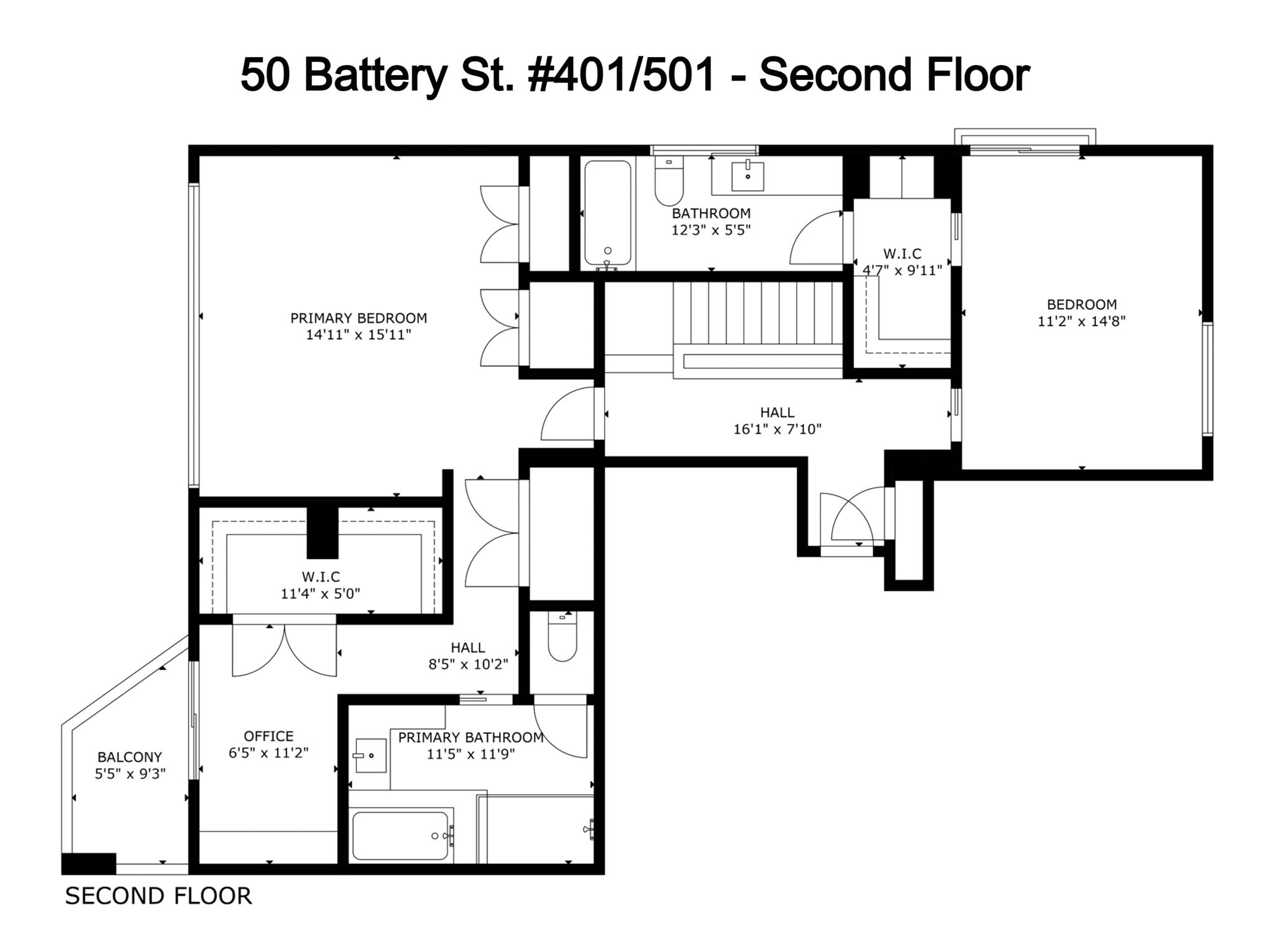 50 Battery St Unit 401/501, North End, Boston, MA 02109