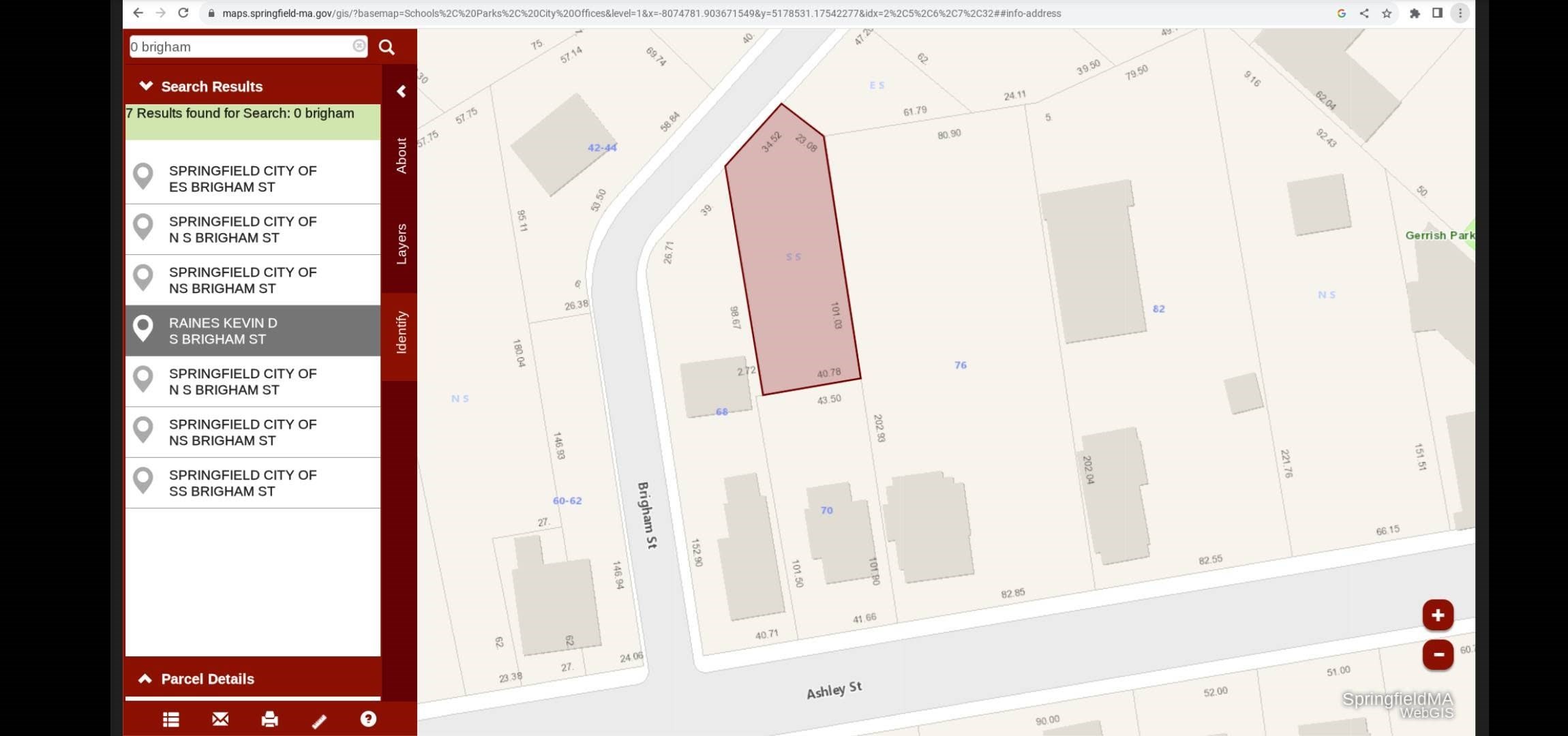 0 Brigham, Springfield, MA 01105