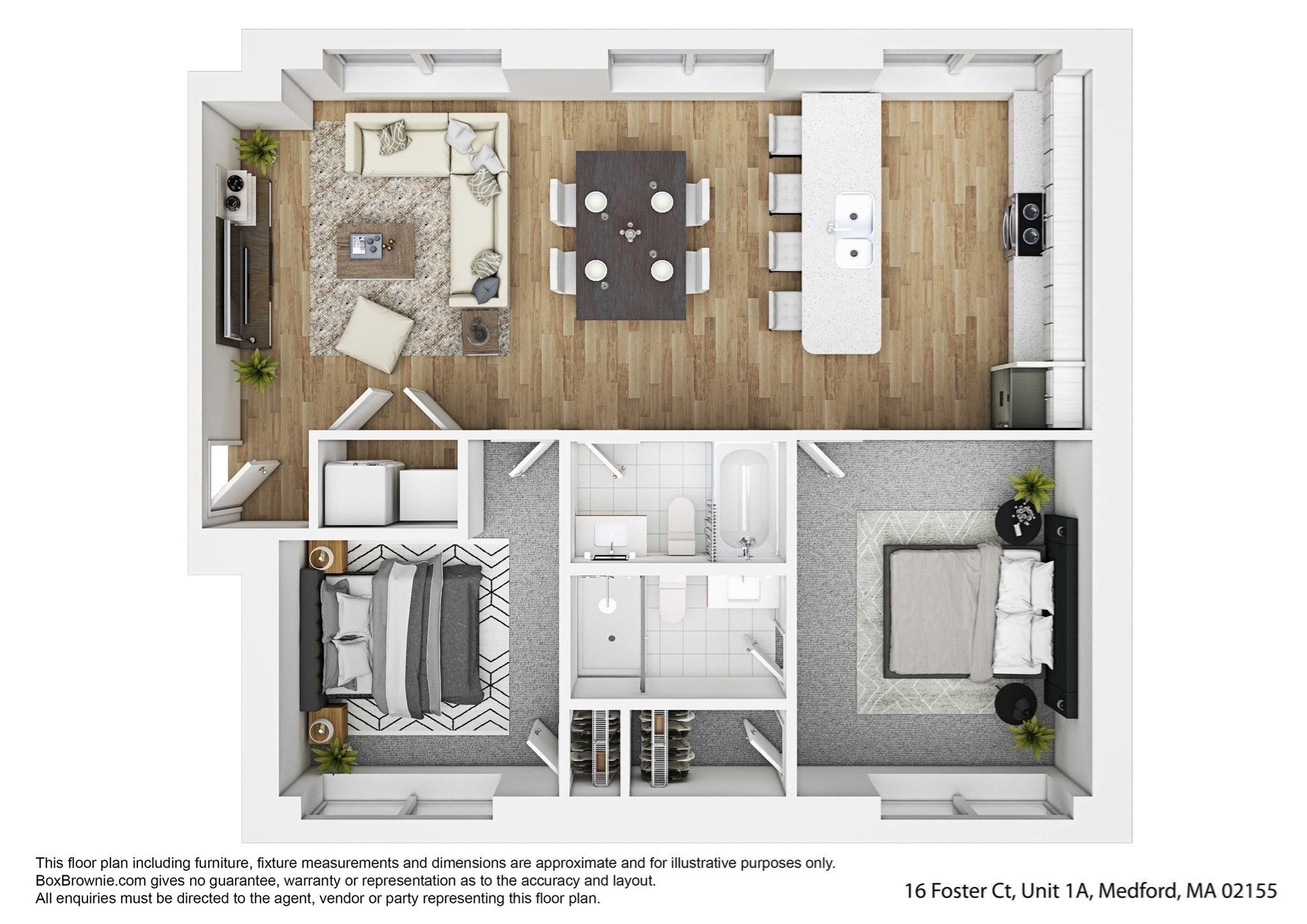 16 Foster Ct Unit 1A, Medford, MA 02155 - Image 9