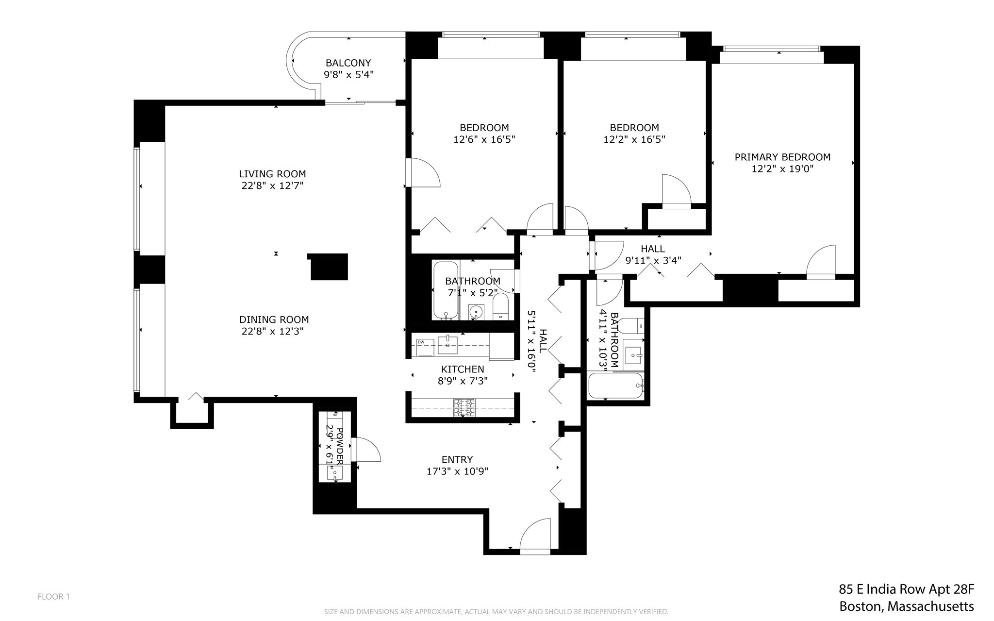 85 E India Unit 28F, Downtown, Boston, MA 02110 - Image 24