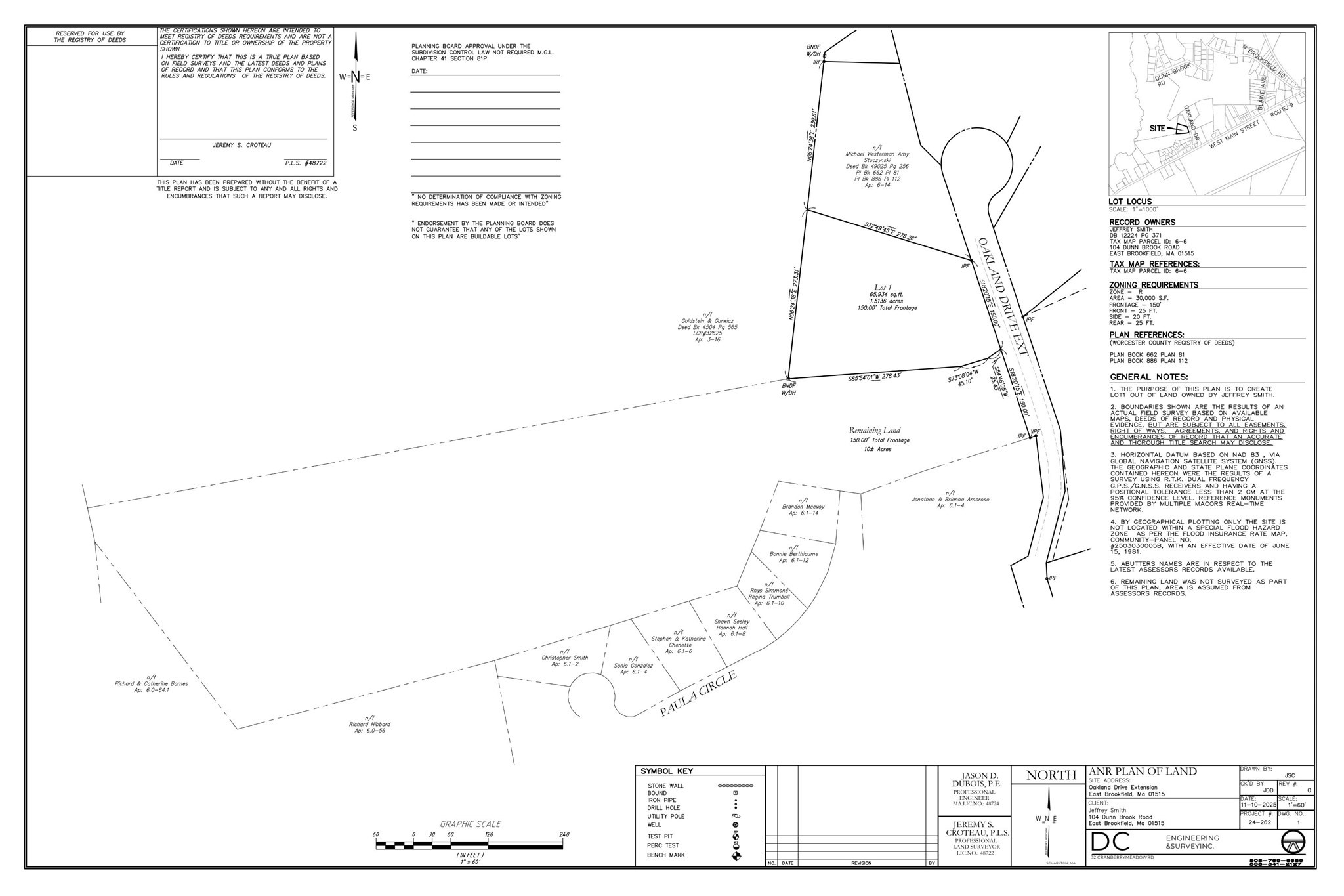 1 Oakland Drive, East Brookfield, MA 01515