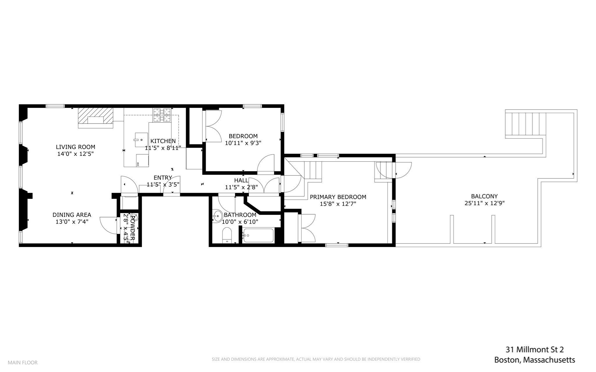31 Millmont St Unit 2, Fort Hill, Boston, MA 02119 - Image 24