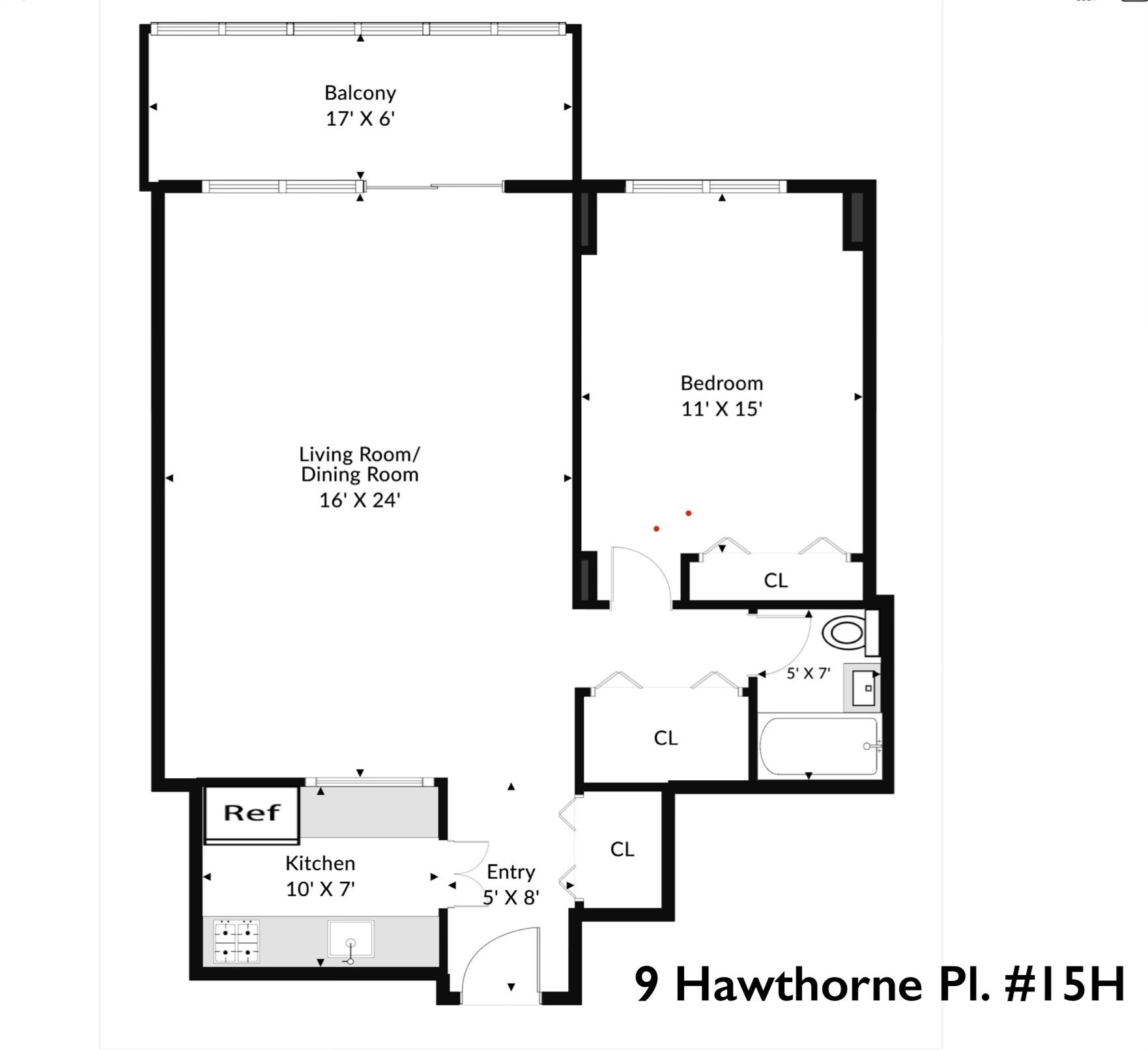 9 Hawthorne Pl Unit 15H, West End, Boston, MA 02114 - Image 16