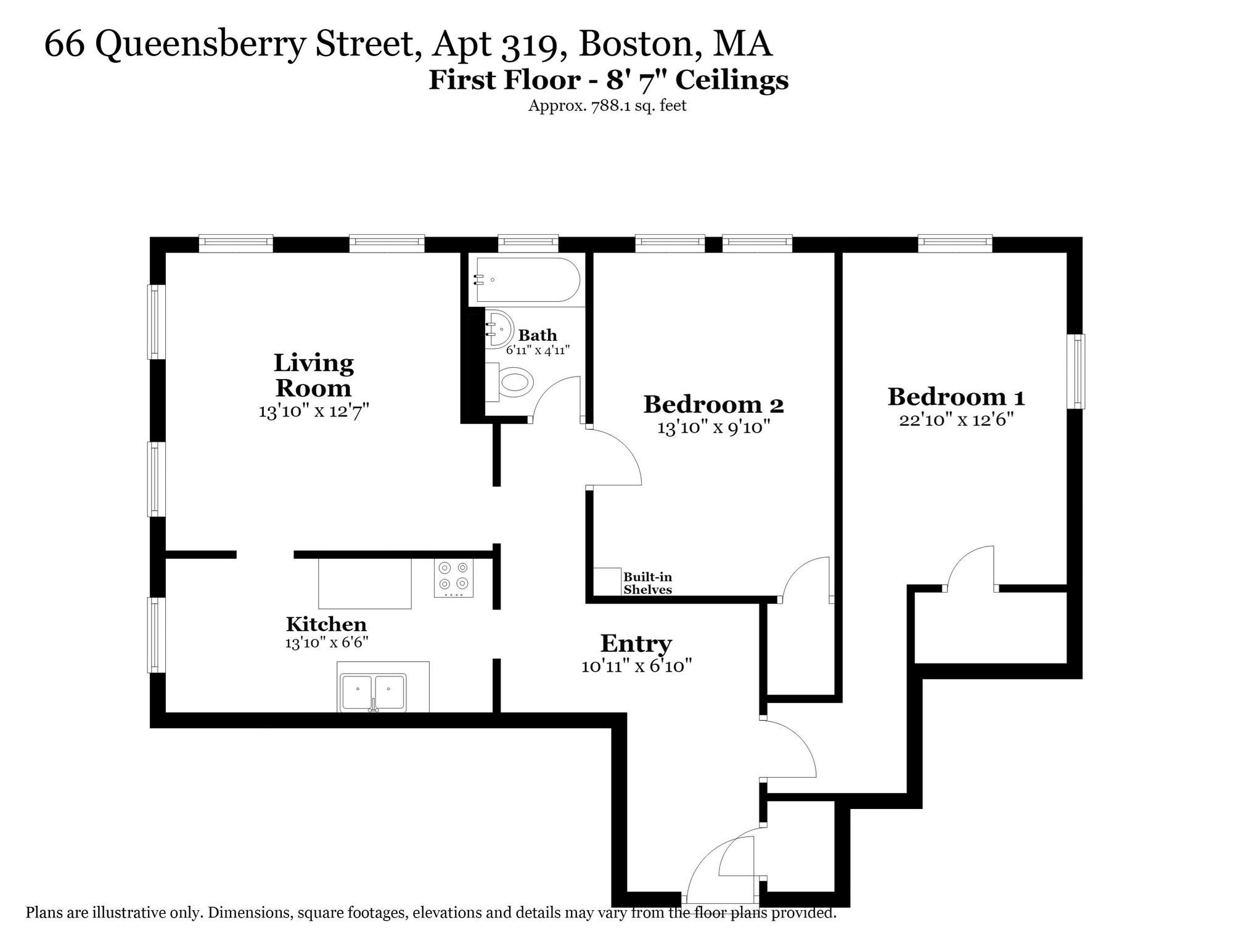 66 Queensberry Street Unit 319, Fenway, Boston, MA 02215 - Image 28