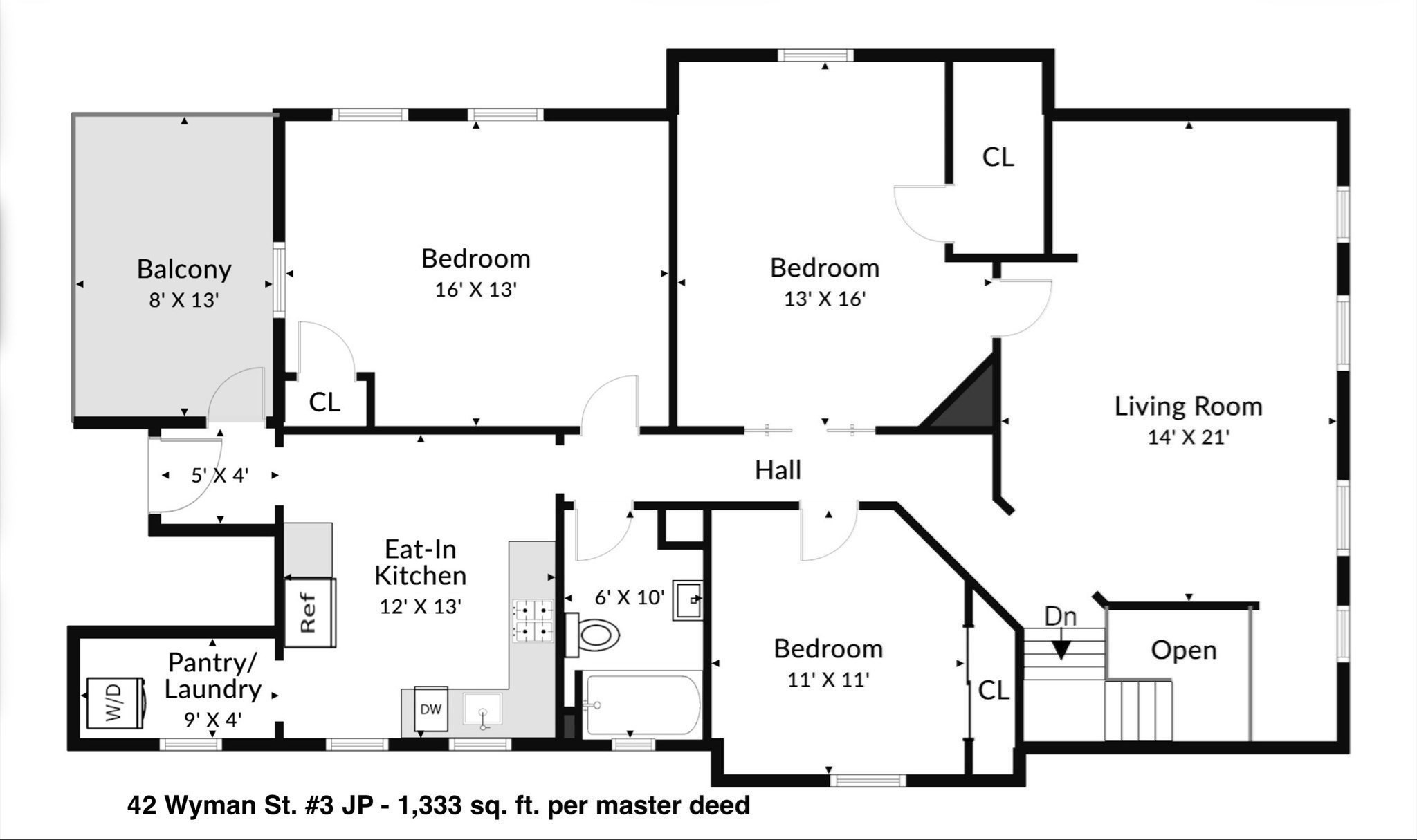 42 Wyman St Unit 3, Jamaica Plain, Boston, MA 02130 - Image 22