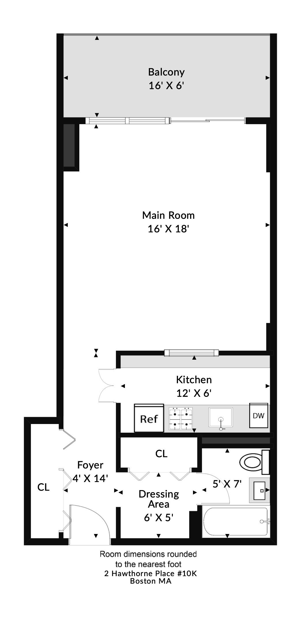 2 Hawthorne Pl Unit 10K, West End, Boston, MA 02114 - Image 14